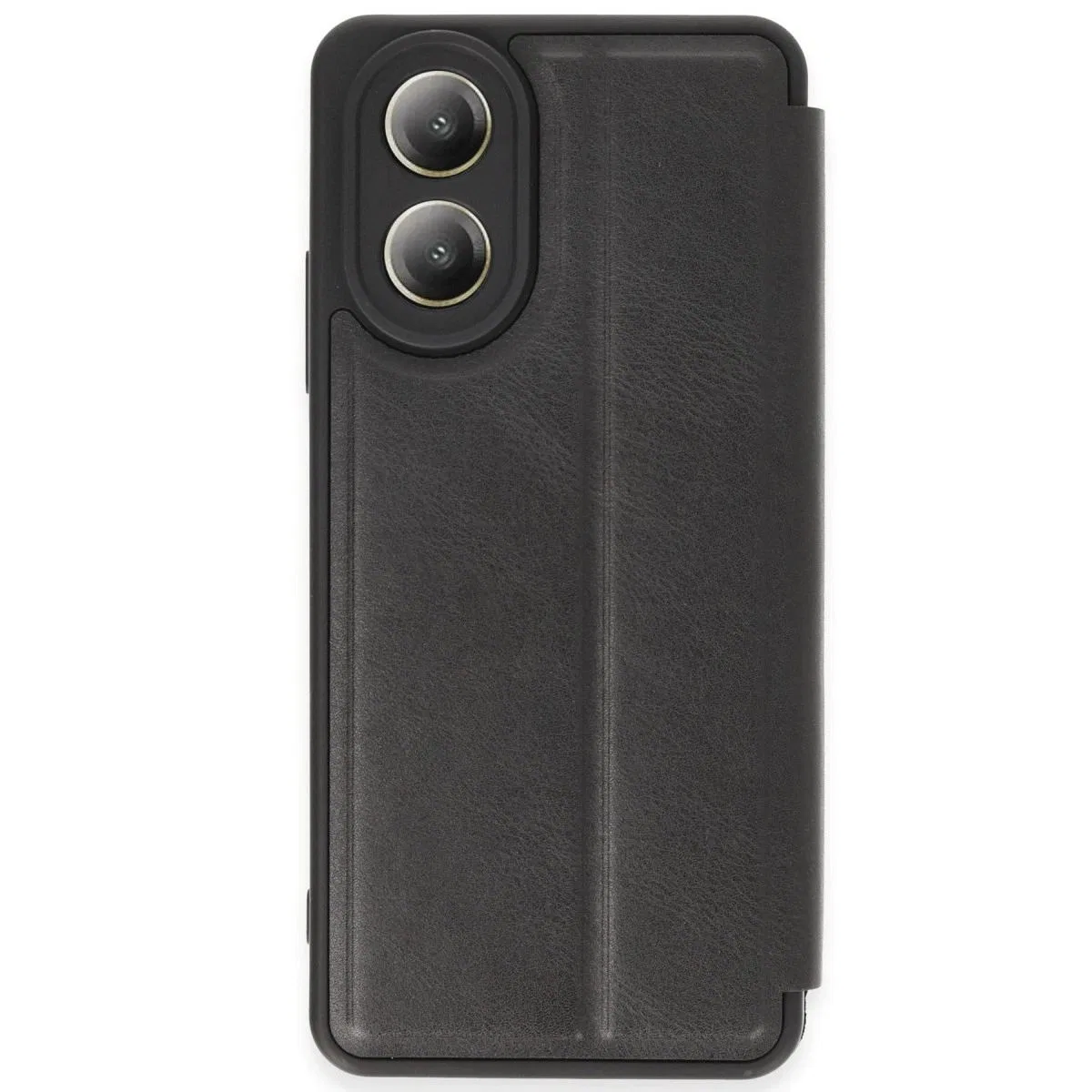 Oppo A38 Kılıf Flip Cover - Siyah