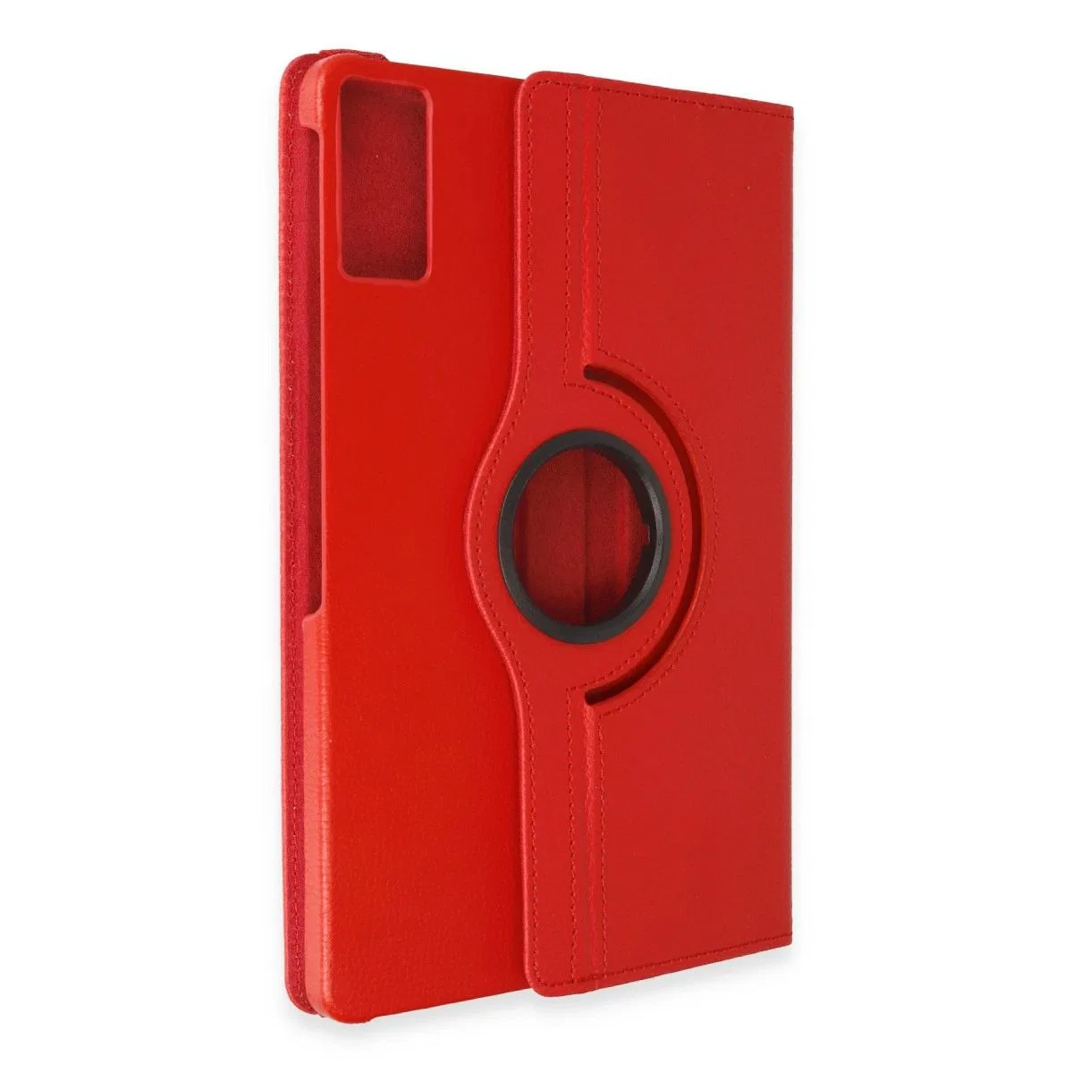 Xiaomi Redmi Pad Se Kılıf 360 Tablet Deri Kılıf - Kırmızı görsel 4