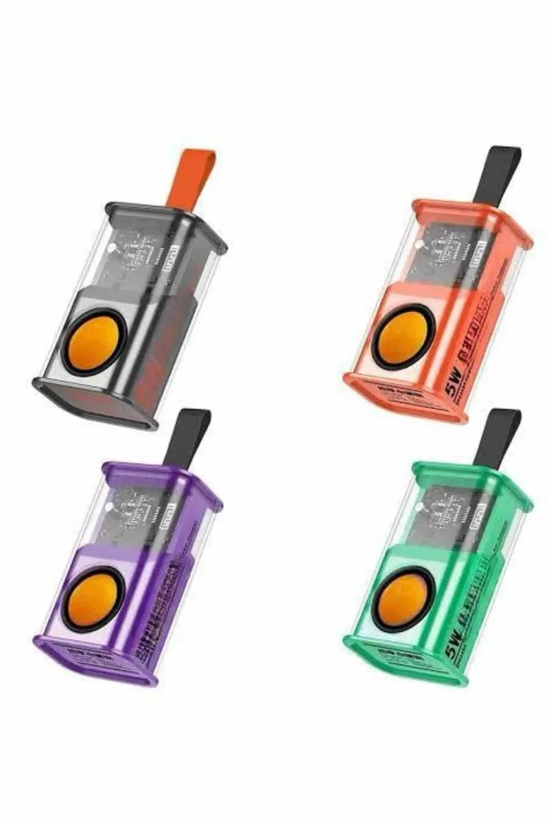 Bluetooth Hoparlör Dayanıklı Uzun Pil Ömrü Taşınabilir Yüksek Ses Kaliteli görsel 4