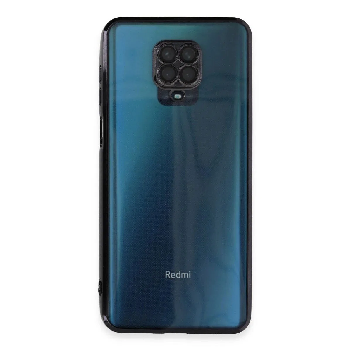Xiaomi Redmi Note 9 Pro Kılıf Razer Lensli Silikon - Siyah görsel 2