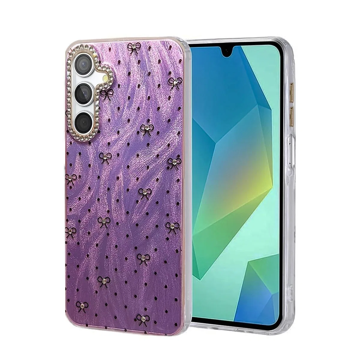 Samsung Galaxy A15 4g Kılıf Blade Aynalı Desenli Kapak - Desen 2