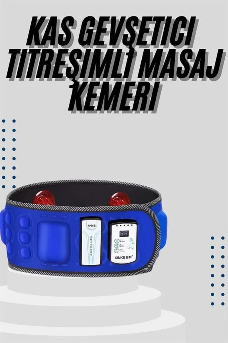 Karın ve Bel İçin Masaj Kemeri 20 Mıknatıslı görsel 2