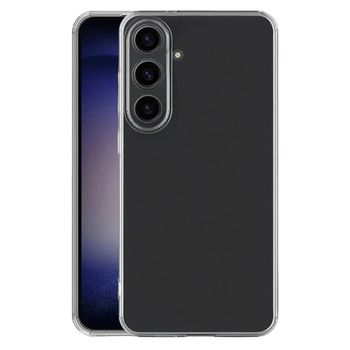 Samsung Galaxy S25 Kılıf Lüx Şeffaf Silikon