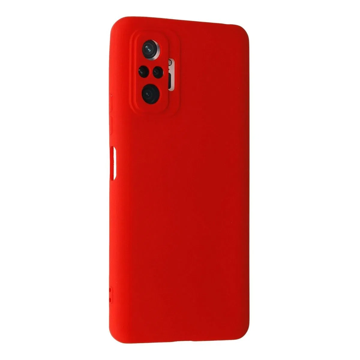 Xiaomi Redmi Note 10 Pro Kılıf Nano İçi Kadife Silikon - Kırmızı görsel 2