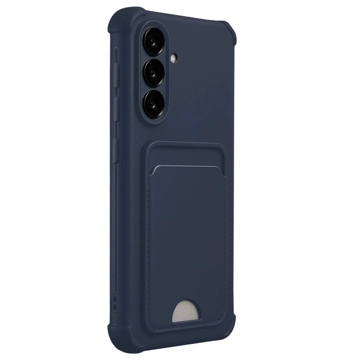 Samsung Galaxy A17 5g Kelvin Kartvizitli Silikon - Lacivert görsel 3
