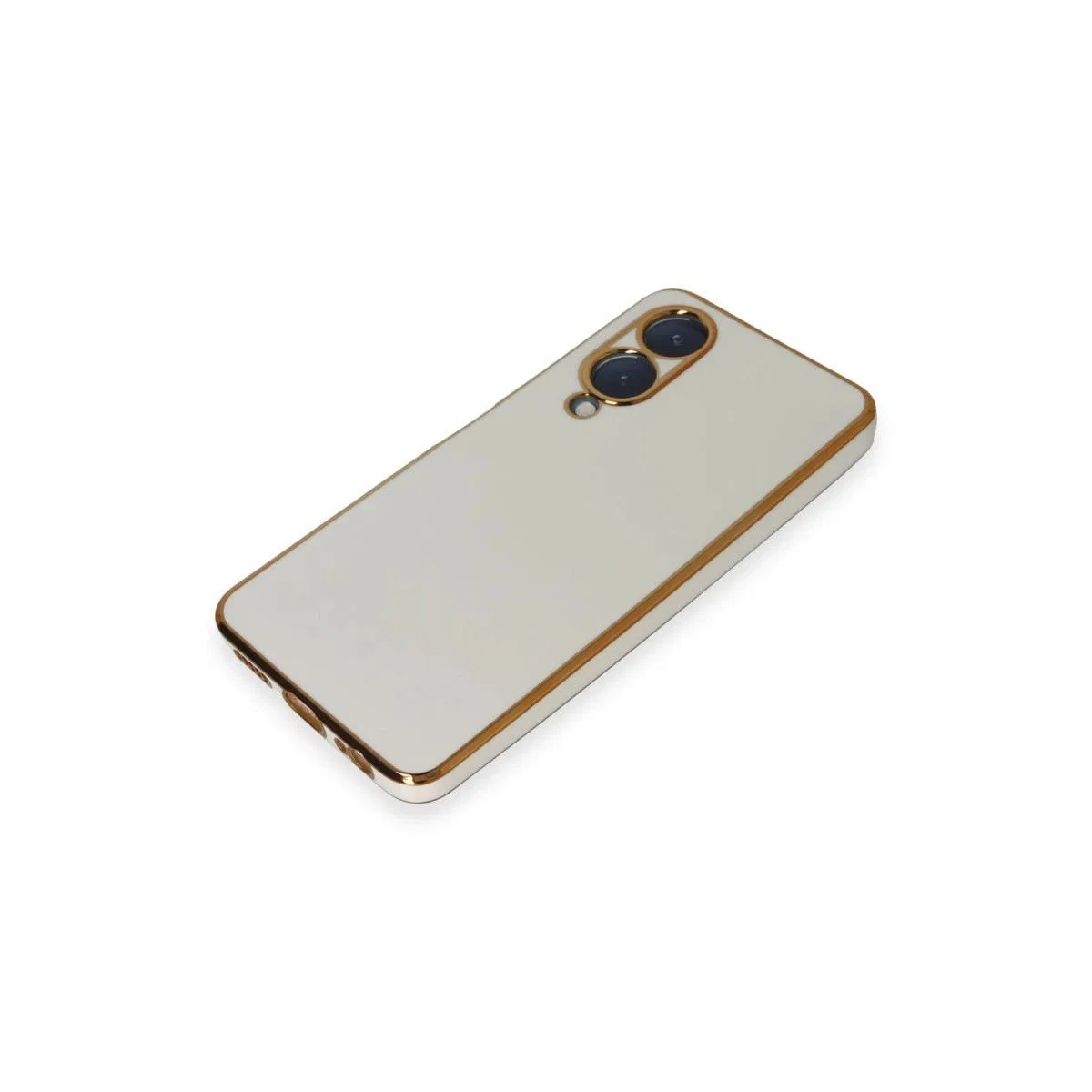 Vivo Y17s Kılıf Volet Silikon - Beyaz görsel 4