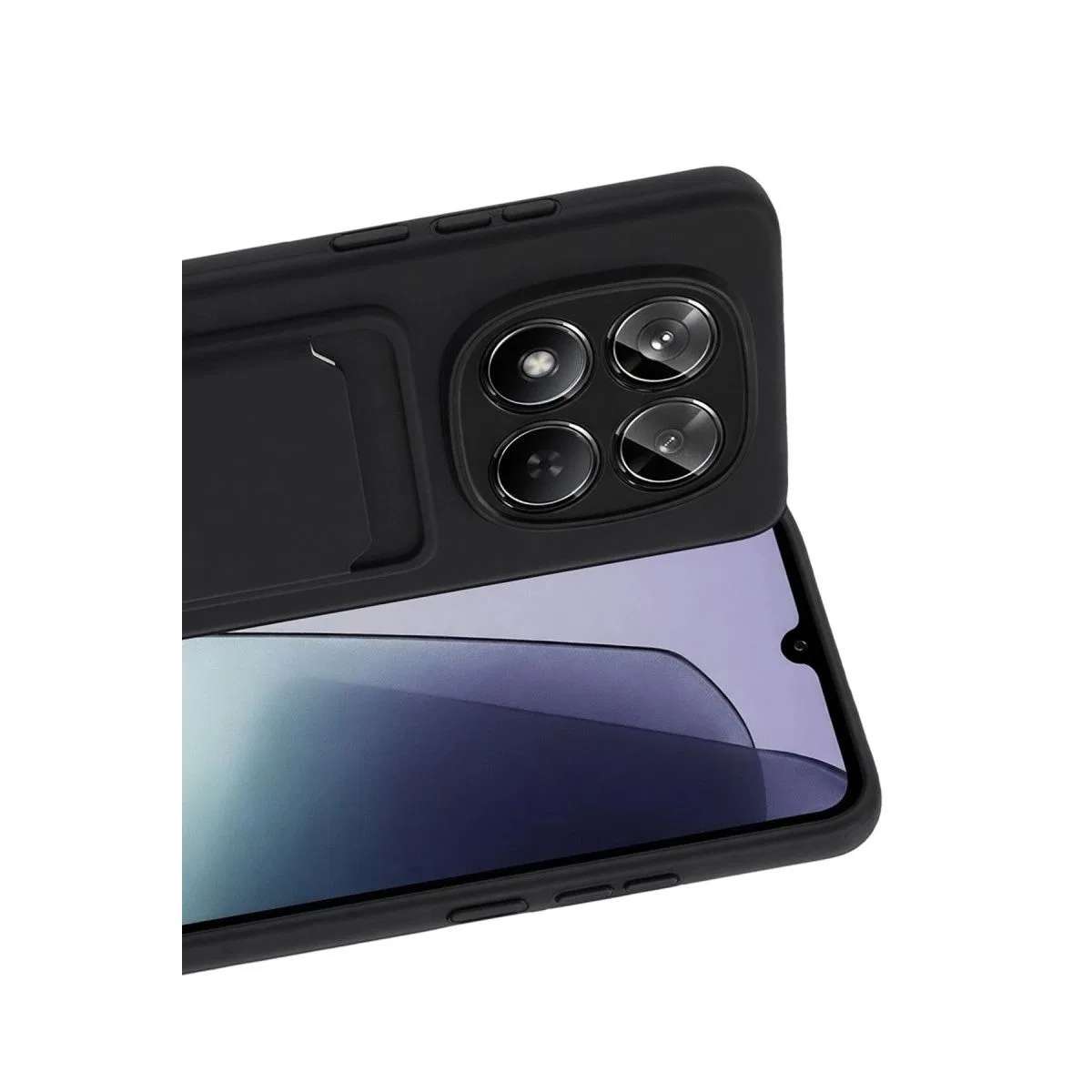 Xiaomi Redmi Note 15 Pro 4g Kelvin Kartvizitli Silikon - Siyah görsel 2