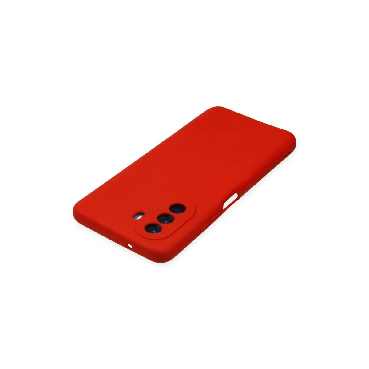 Huawei Nova Y70 Kılıf Nano İçi Kadife Silikon - Kırmızı görsel 5