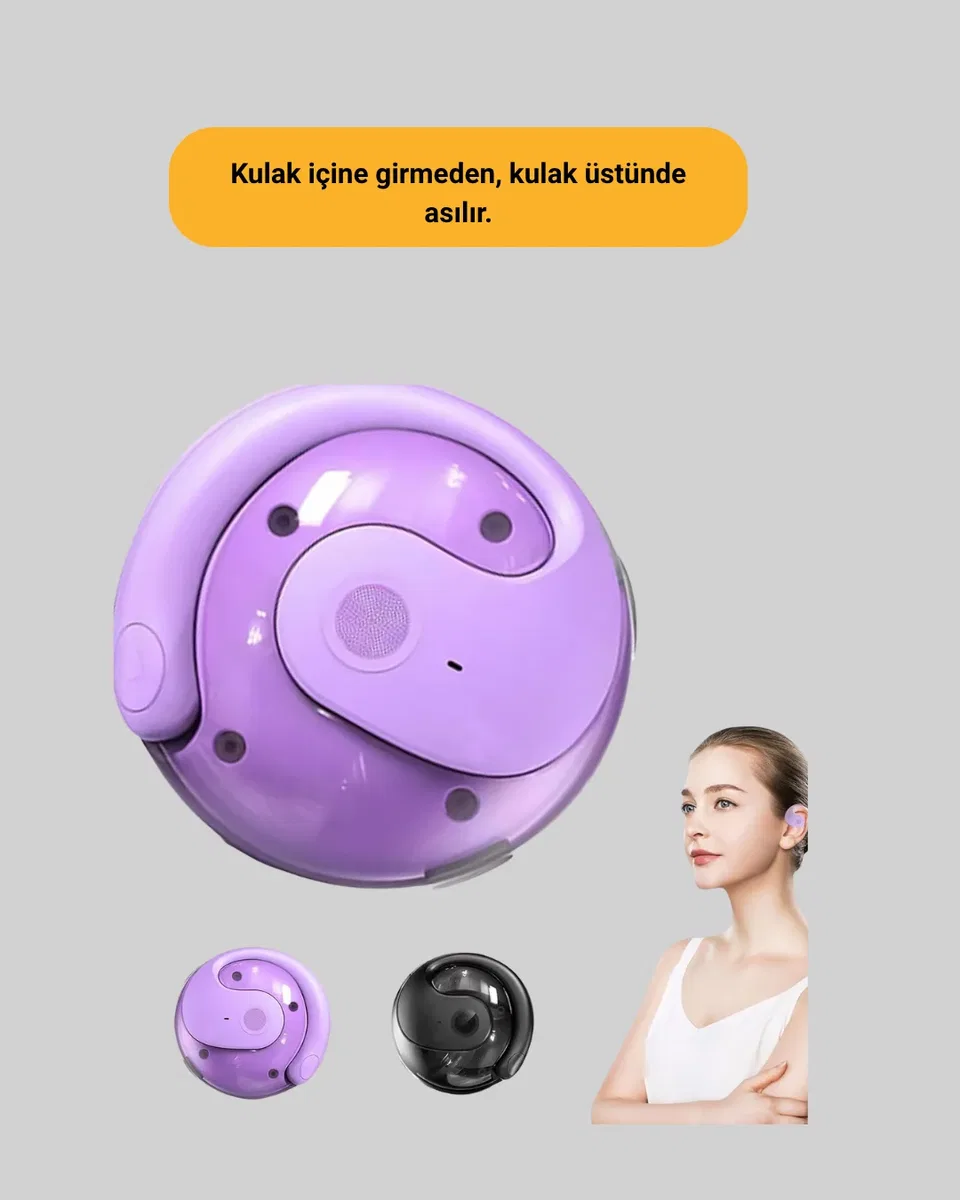 Kulak Arkası Bluetooth Kulaklık, Gürültü Azaltma görsel 4