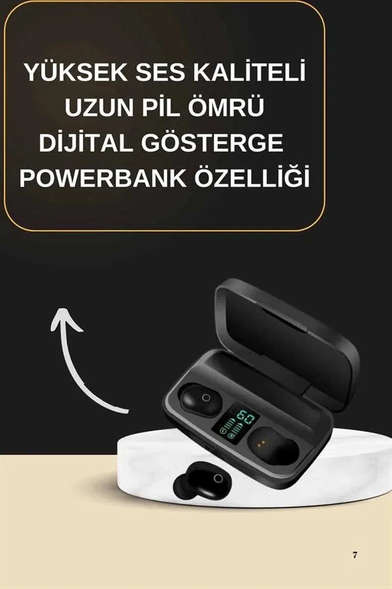 2025 Yeni Model Bluetooth Kulaklık Stereo TWS Kulaklık 5. 0 Bluetooth Yüksek Ses Kaliteli