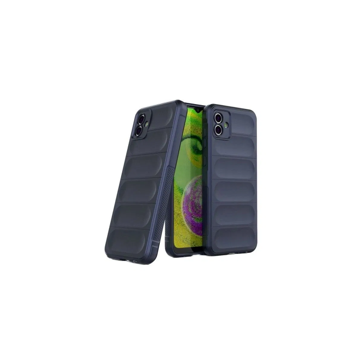 Samsung Galaxy A06 Kılıf Optimum Silikon - Lacivert görsel 2