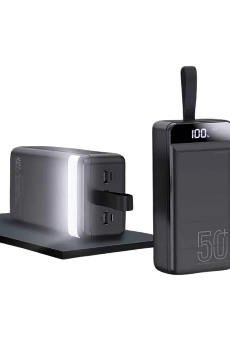 Powerbank Çoklu Şarj Girişi 50. 000 Mah Taşınabilir Dijital Göstergeli görsel 3