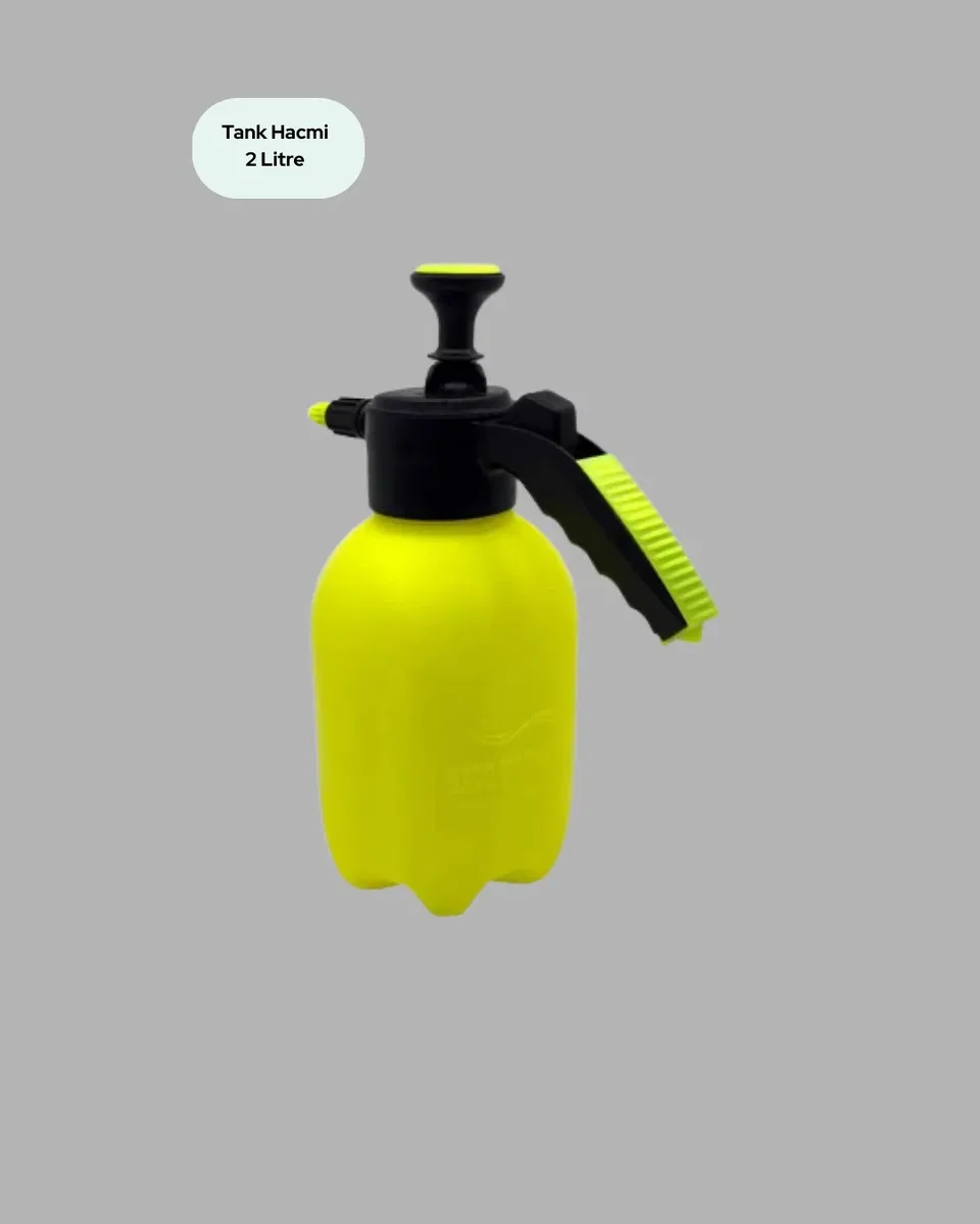 2 Litre Püskürtücü Bakır Nozullu Ayarlı Sprey Temizlik ve Bahçe görsel 2
