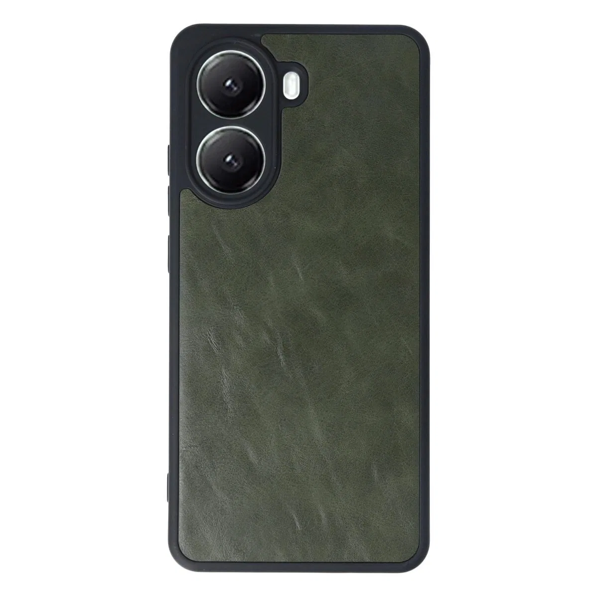 Xiaomi Poco X7 Pro Kılıf Aras Deri Kapak - Koyu Yeşil görsel 2