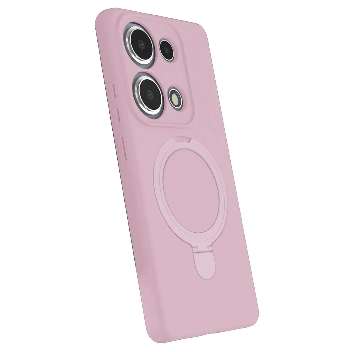 Xiaomi Redmi Note 13 Pro 4g Regal Magsafe Standlı Kapak - Açık Pembe görsel 2