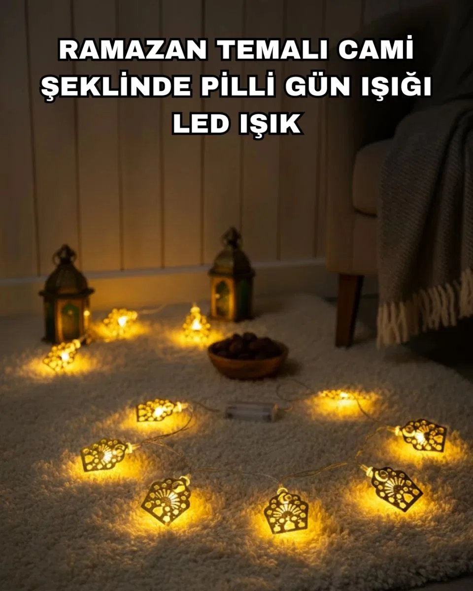 Cami Ramazan Led Işık