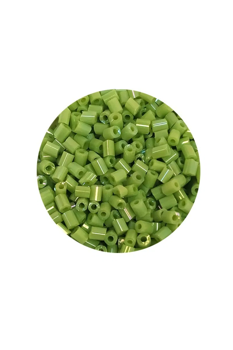 Kesme Cam Boncuk 2mm - 60 Gram - Yeşil - BNC373 görsel 2