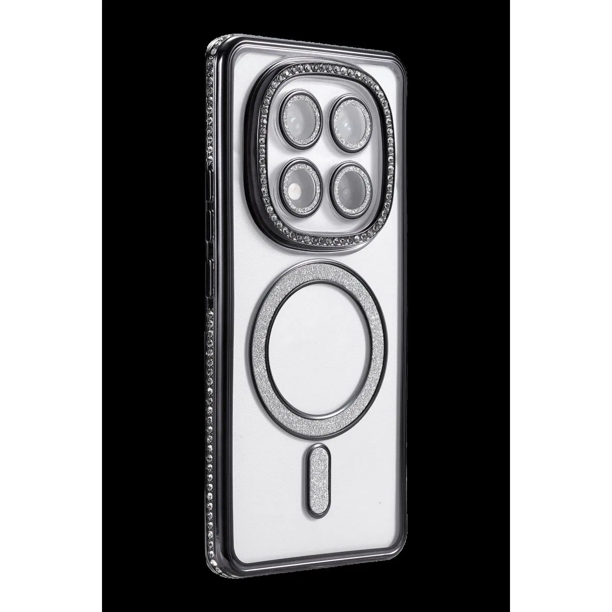 Xiaomi Redmi Note 15 Pro 5g Joke Simli Magneticsafe Kılıf - Siyah görsel 3