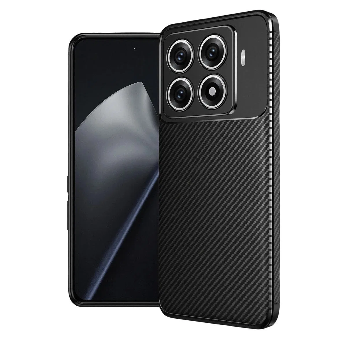 Xiaomi Mi 15t Pro Auto Focus Karbon Kapak - Siyah