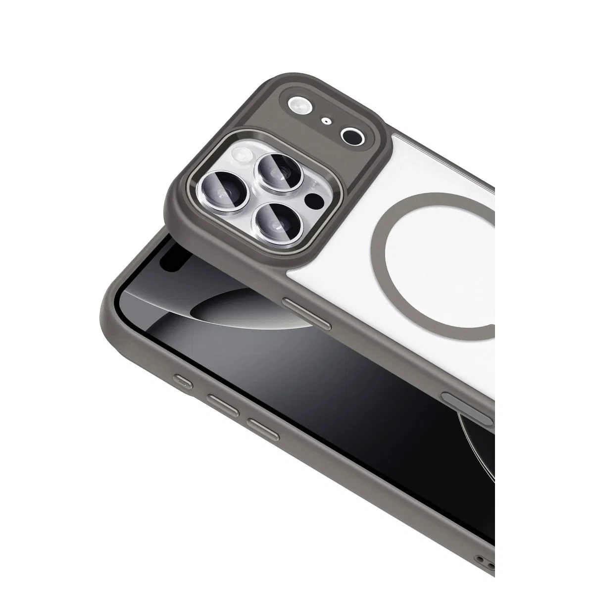 Joko Apple İphone 17 Pro Max Terea Magsafe Kapak - Gri görsel 2