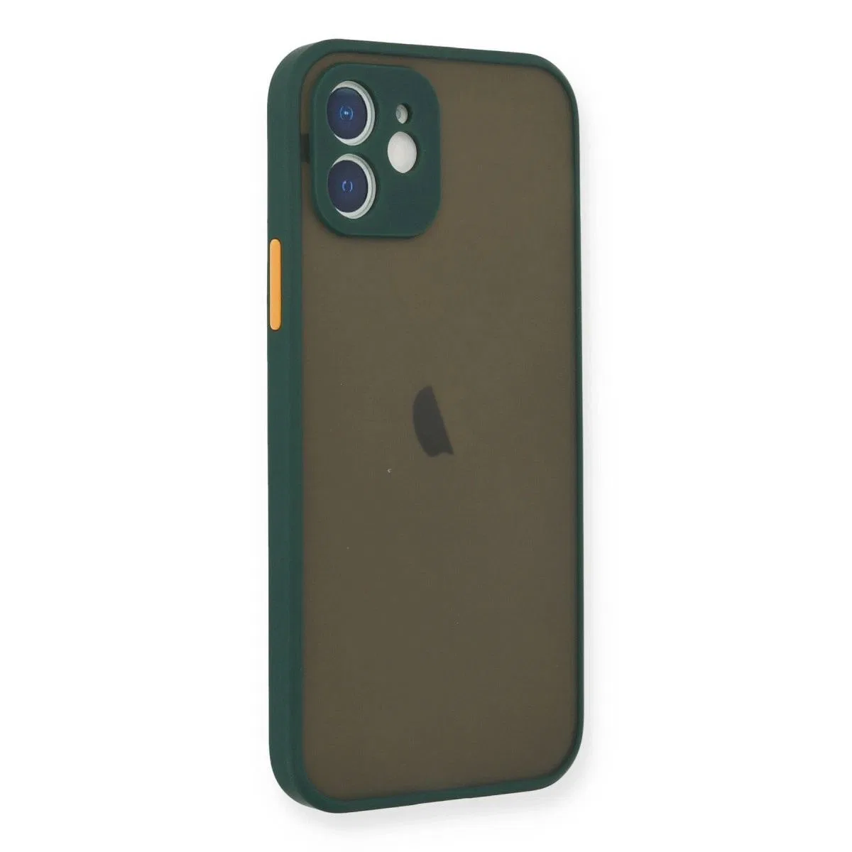Apple İphone 12 Mini Kılıf Montreal Silikon Kapak - Yeşil görsel 2