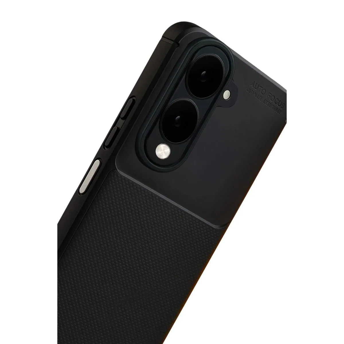 Vivo Y29s Auto Focus Karbon Kapak - Siyah görsel 4