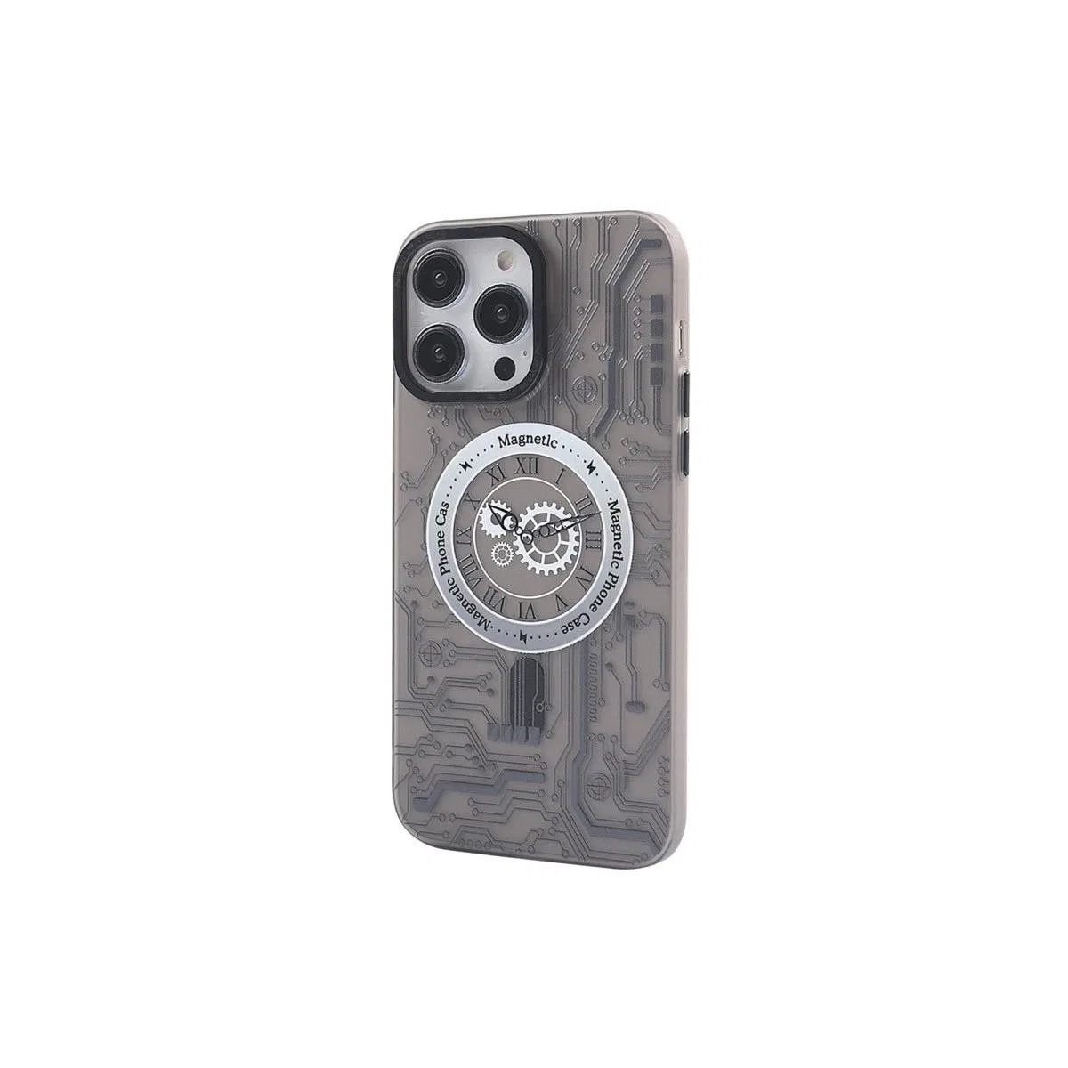 Apple İphone 14 Pro Max Kılıf Apollo Magneticsafe Desenli Kapak - Apollo Siyah - 1 görsel 2