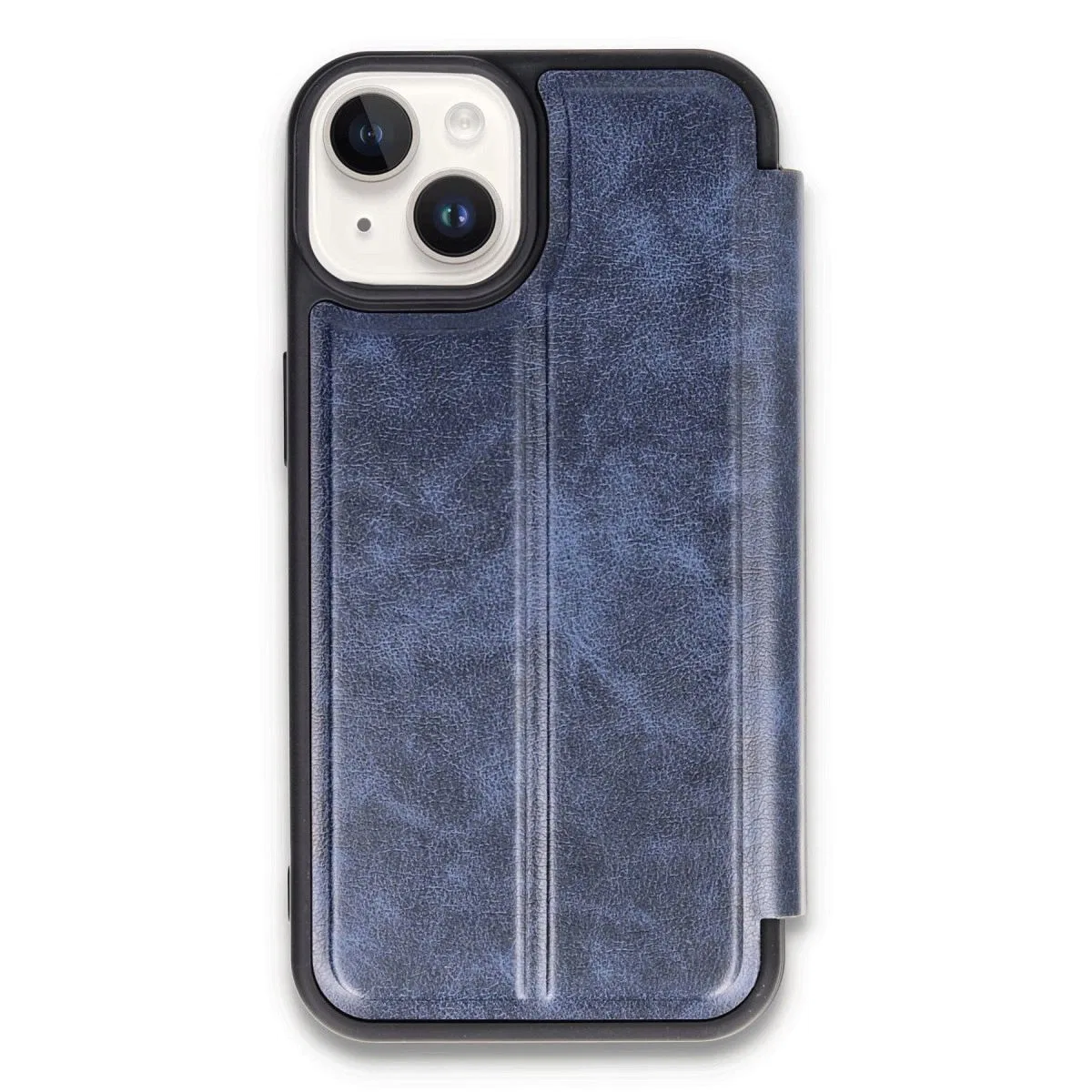 Apple İphone 14 Kılıf Flip Cover - Lacivert