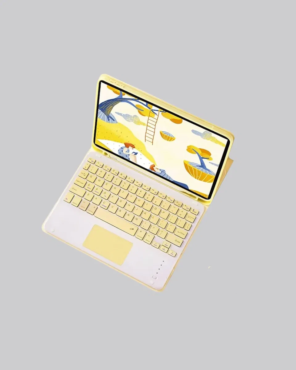 Bluetooth Klavye – Kablosuz, Sessiz Tuşlu, Android iOS Windows Uyumlu, Kompakt Taşınabilir Tasarım görsel 5