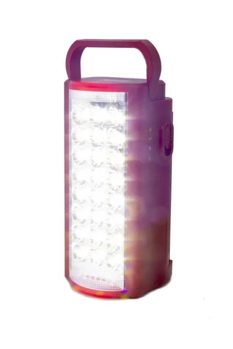 24 Büyük Ledli 80 Saat Yanan Powerbank Özellikli Akülü Led Işıldak görsel 3