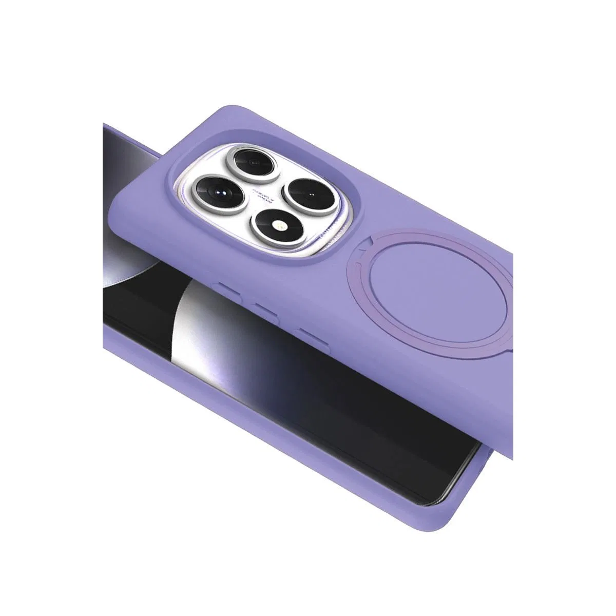 Xiaomi Redmi Note 14 Pro 5g Regal Magsafe Standlı Kapak - Lila görsel 2
