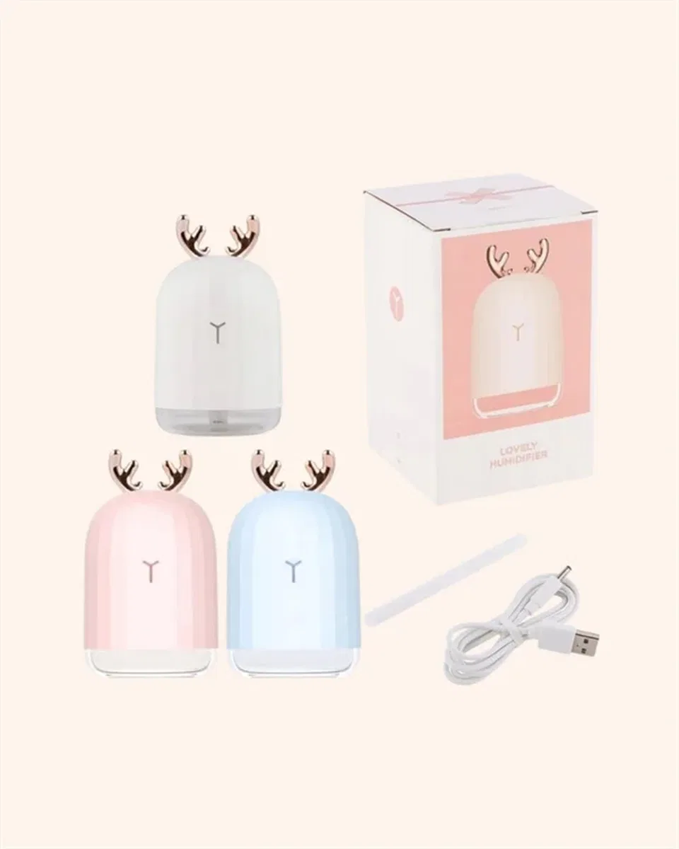 ABS+PP Malzemeli Taşınabilir 220 ml USB Mist Nemlendirici görsel 5