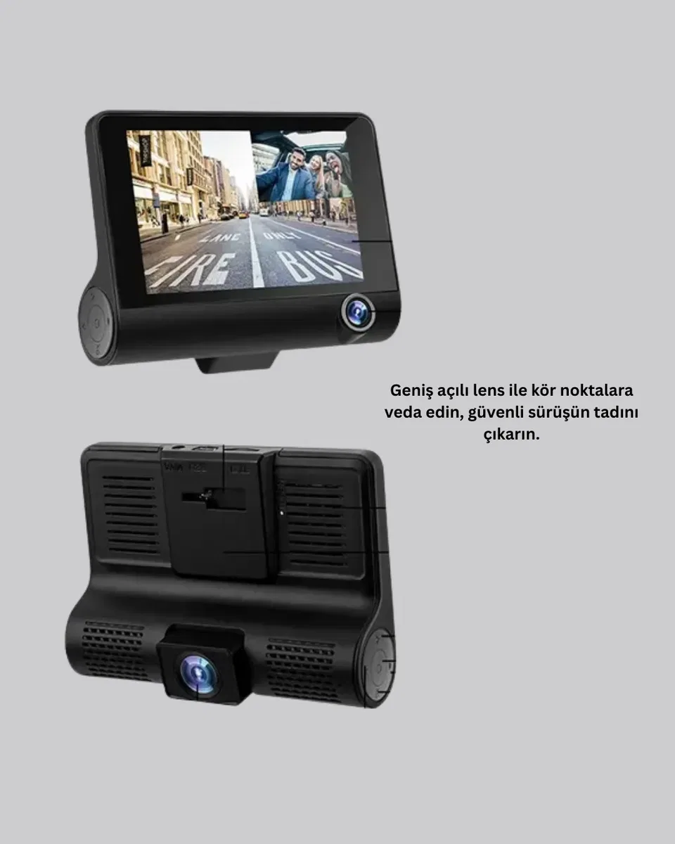 3 Kameralı Araç DVR görsel 4