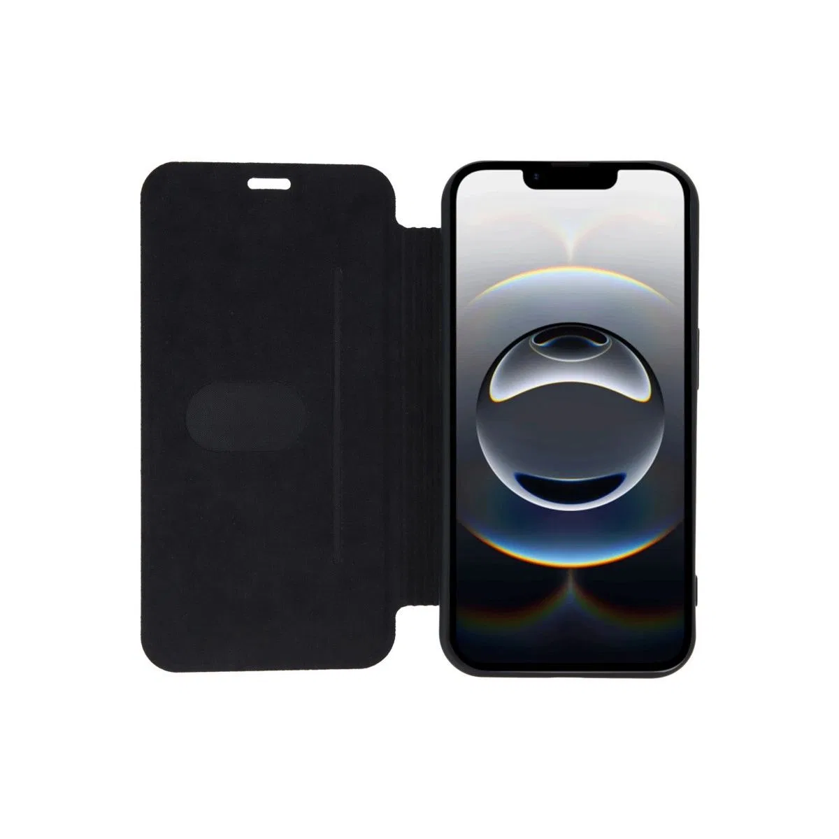 Apple İphone 16e Kılıf Flip Cover - Kırmızı görsel 2