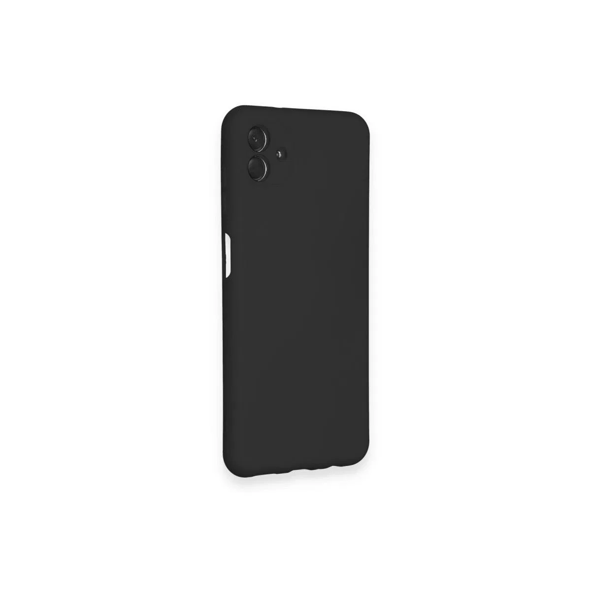 Newface Samsung Galaxy A04 Kılıf Nano İçi Kadife Silikon - Siyah görsel 2