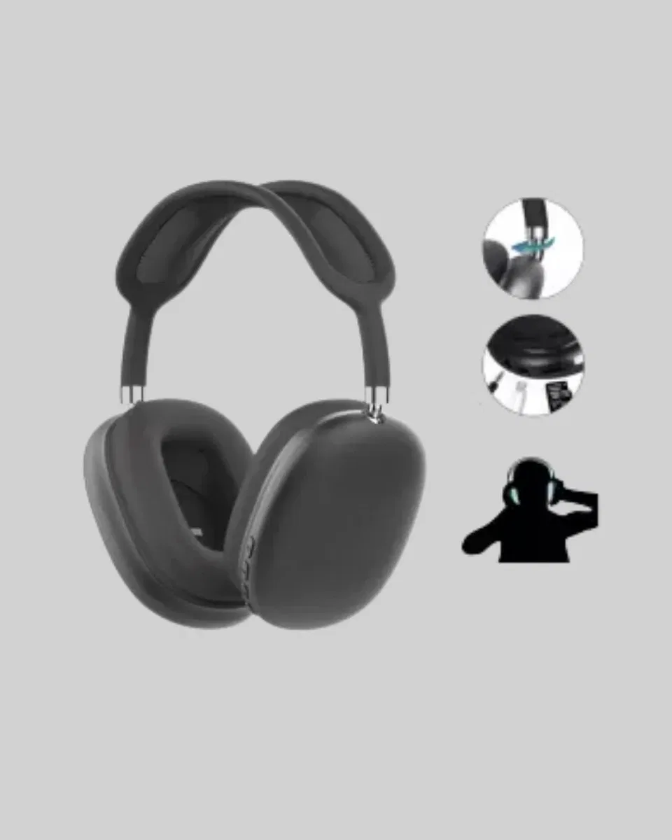 Gürültü Azaltmalı Bluetooth Kulaklık | 5 Saat Kesintisiz Müzik Yeni Nesil görsel 2