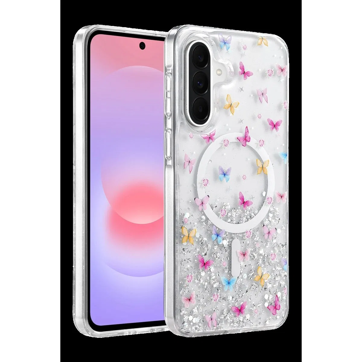 Onegif Samsung Galaxy A57 5g Misk Simli Magsafe Kapak - Desen 4