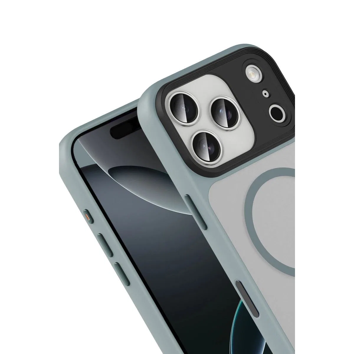 Joko Apple İphone 17 Pro Max Megane Magsafe Kapak - Titan Gri görsel 2