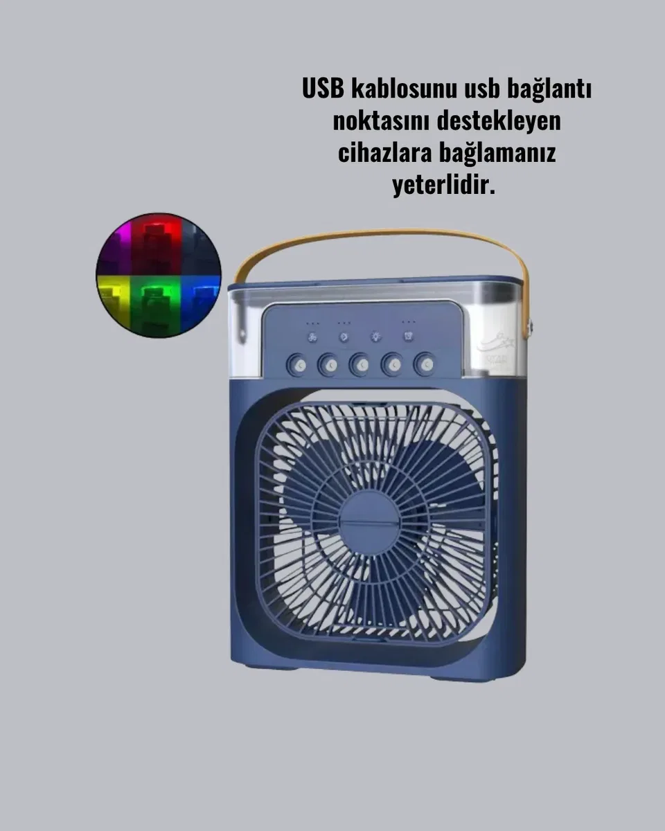 ELEKTRİKLİ MİNİ FAN görsel 5