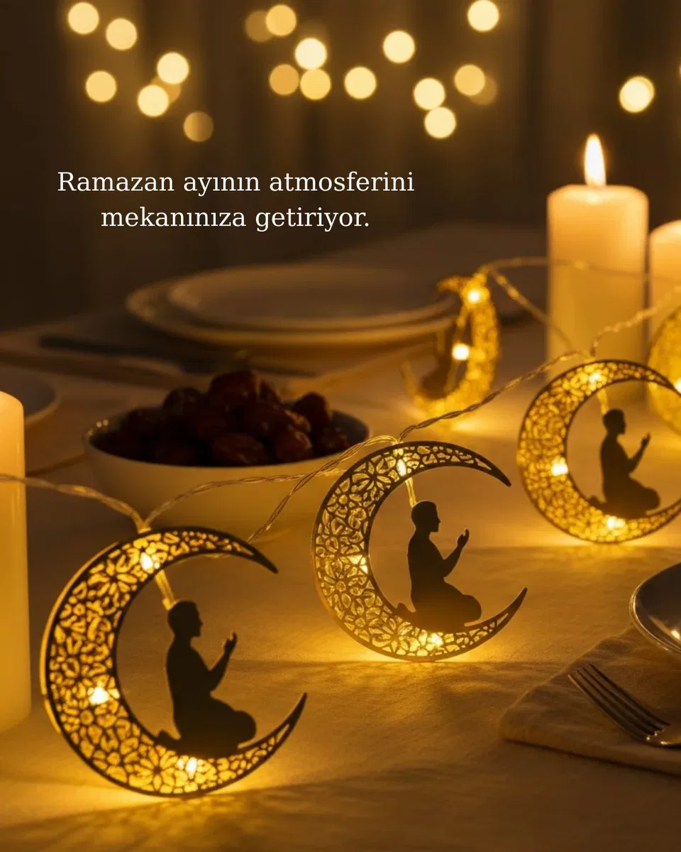 SECDE RAMAZAN LED IŞIK görsel 5