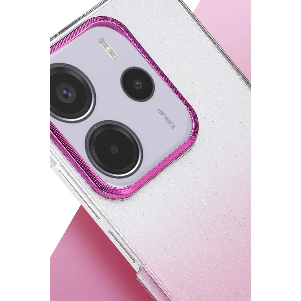 Xiaomi Redmi Note 14 4g Glossy Kapak - Pembe görsel 2