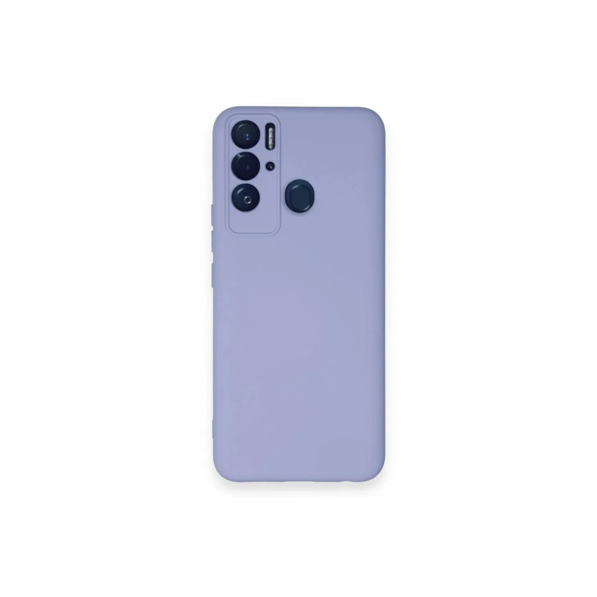 Tecno Pova Neo Kılıf Nano İçi Kadife Silikon - Lila görsel 3