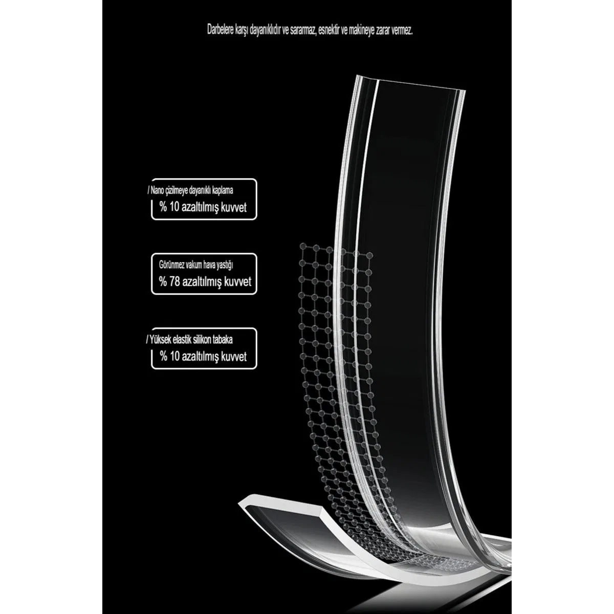 Apple İphone 14 Pro Kılıf Tron Şeffaf Magsafe Kapak - Mavi görsel 7