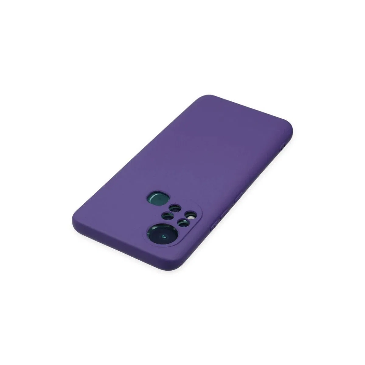 İnfinix Hot 11s Kılıf Nano İçi Kadife Silikon - Mor görsel 5