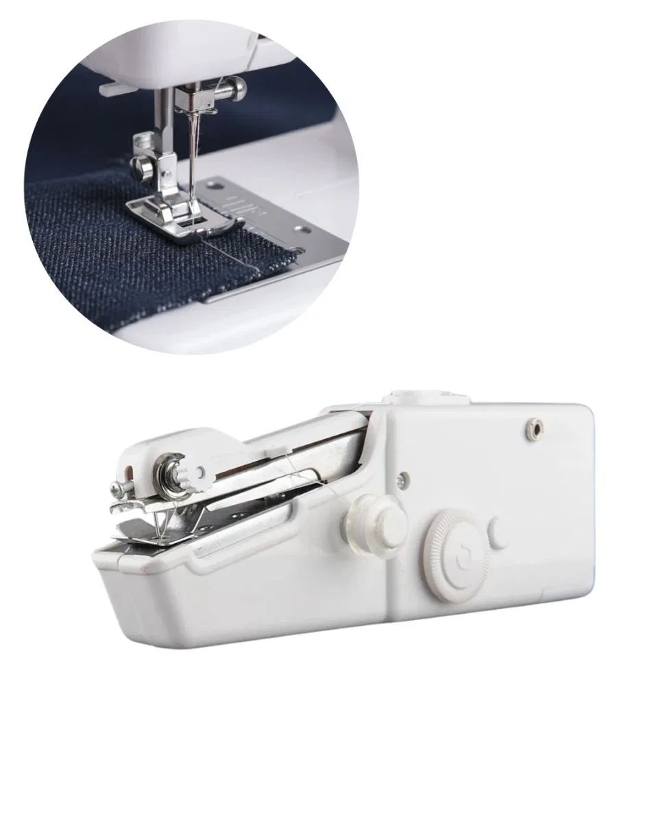 Mini El Tipi Dikiş Makinesi Taşınabilir Pratik Acil Dikiş Çözümü görsel 2