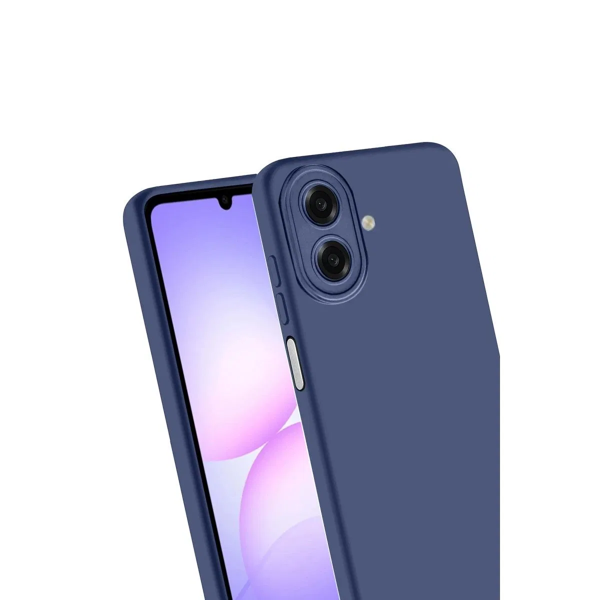 Samsung Galaxy A07 4g First Silikon - Lacivert görsel 3