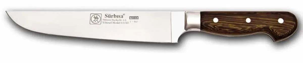 61040ym - Sürmene Yöresel Kasap Bıçağı 20, 5 Cm - Kurban, Doğrama, Kesim