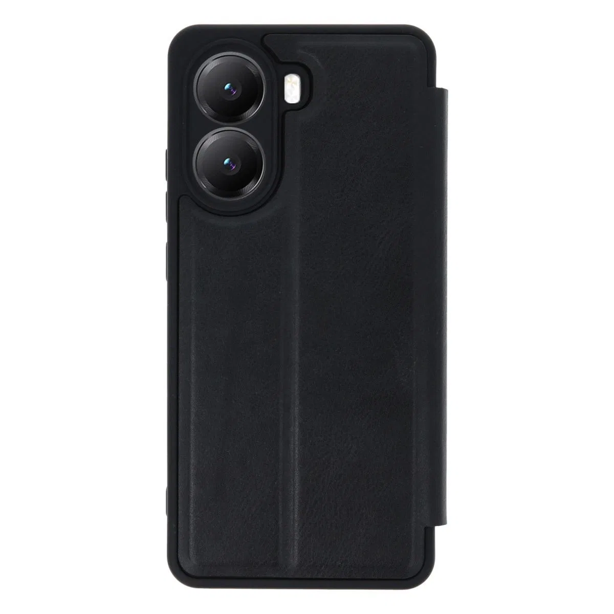 Xiaomi Poco X7 Pro Kılıf Flip Cover - Siyah görsel 2
