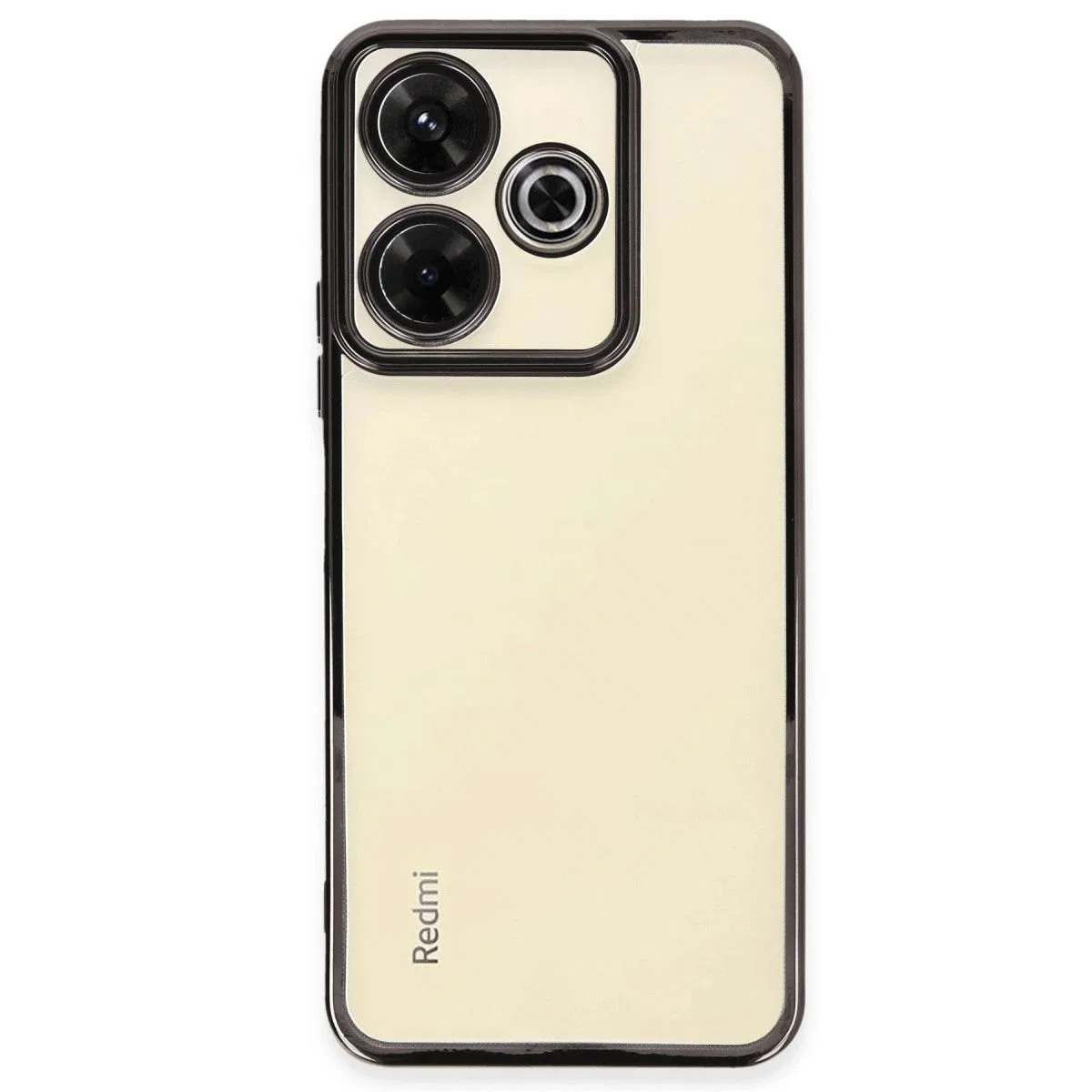 Xiaomi Redmi 13 4g Kılıf Razer Lensli Silikon - Siyah
