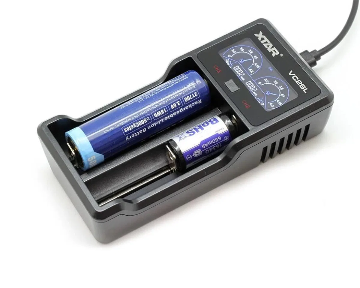 Xtar Vc2sl İkili Li-ion / Nı-cd / Nı-mh Pil Şarj Cihazı görsel 2